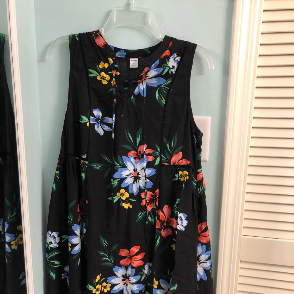 Black flowy dress